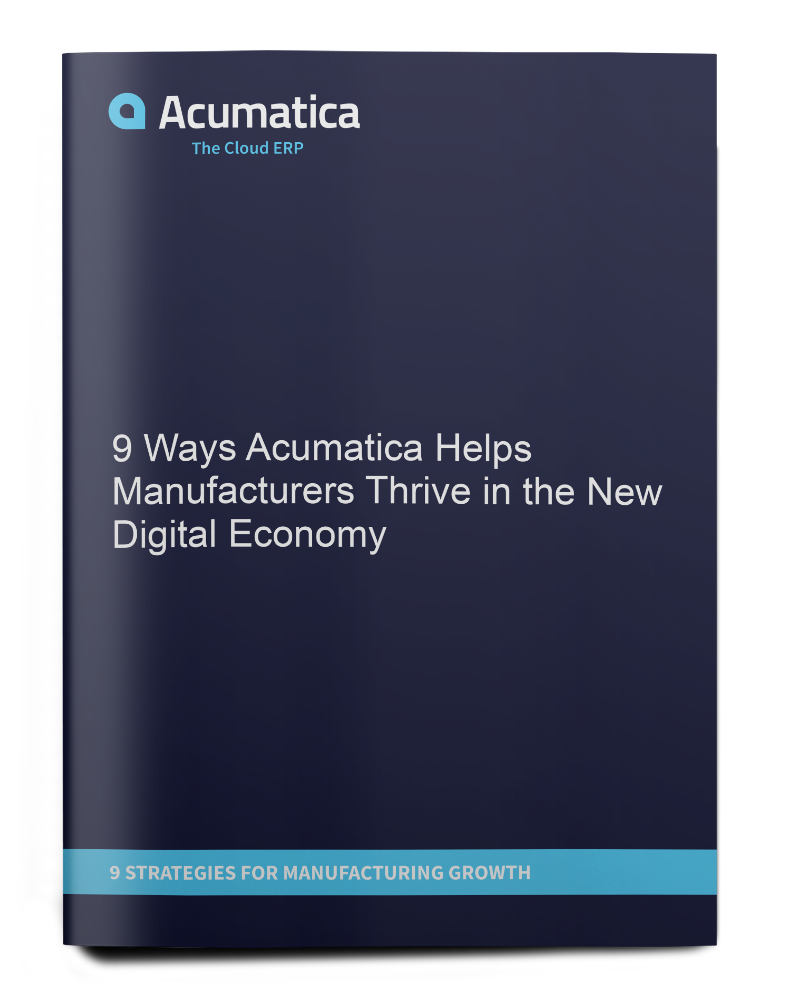 9 Ways Manufacturers Thrive in a Digital Economy